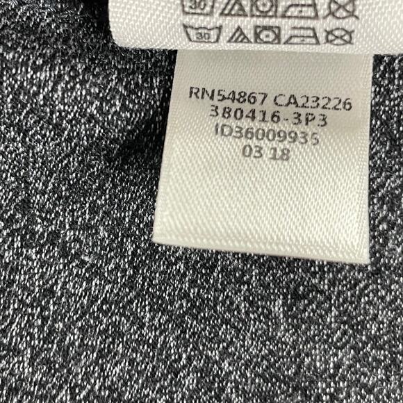 PINK Victorias Secret Womens Athletic Capri Leggings Sz Small Mesh Accent Gray - Picture 4 of 8